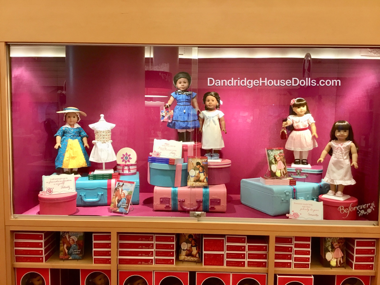 American Girl Place Chicago Dandridge House Dolls